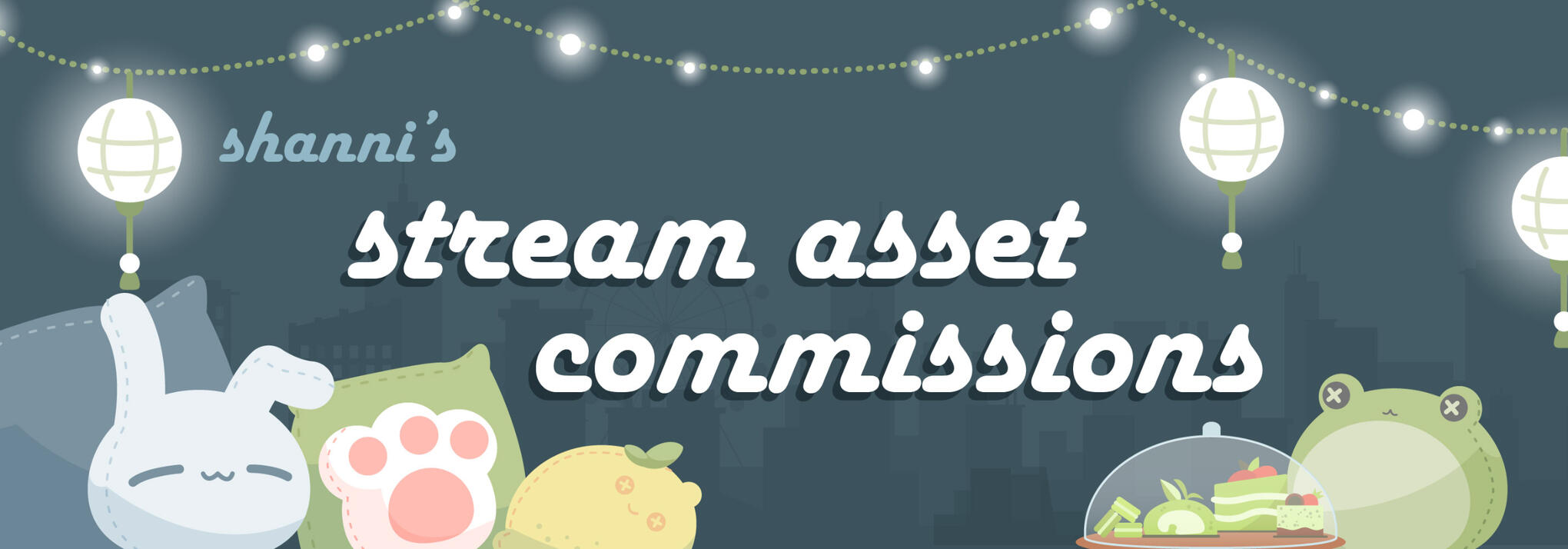 Shanni's stream asset commissions